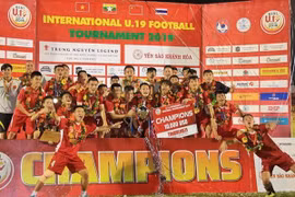 2019年越南国际U19足球赛：越南队1:0击败泰国队摘取桂冠