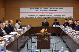 越南共产党代表团对日本进行访问