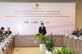 越南召开“2019年中东非洲国家大使见面会”会议