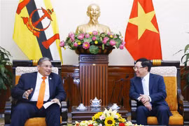 越南外交部副部长范平明会见文莱外交与贸易部第二部长艾瑞万