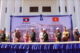 越南国防部援助老挝升级改造人民军队博物馆