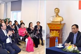 越南政府总理阮春福会见旅居挪威越南人代表