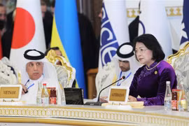 越南国家副主席邓氏玉盛出席亚洲相互协作与信任措施会议第五次峰会