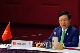 范平明在第20届东盟与中日韩外长会上讲话