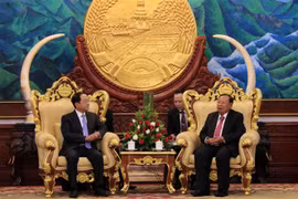 越老两国国家主席办公厅加强合作