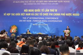 越南与外国非政府组织合作第四次国际会议开幕