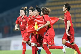 2020年东京奥运会女足亚洲区第二轮预选赛：越南女足队2-1击败中国香港女足队