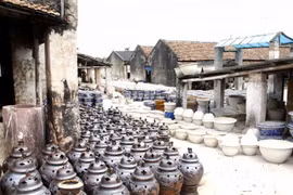 钵场陶瓷村将成为河内手工艺村旅游的一大亮点