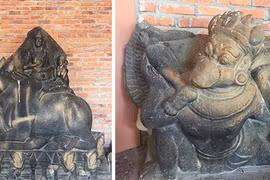 富安省发现许多四世纪占婆族文物 