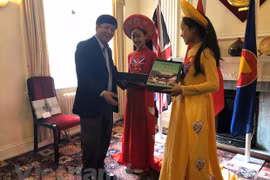 海外越南人国家委员会代表团访问英国