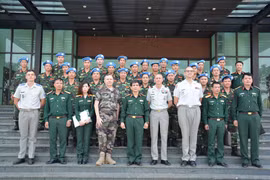 越法加强联合国维和行动领域的合作