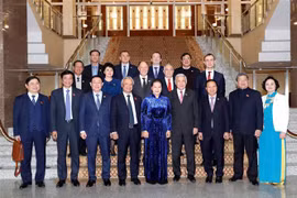 越南国会主席主席阮氏金银会见俄罗斯鞑靼斯坦共和国国务委员会主席
