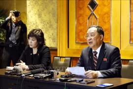 朝鲜深夜在河内召开新闻发布会 公布在美朝领导人第二次会晤中的实质性建议