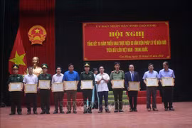越中陆地边界三项法律文件落实10周年总结会议在高平省举行