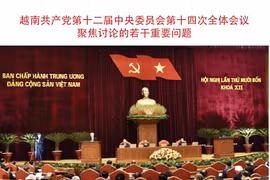 图表新闻：越共十二届十四中全会聚焦讨论若干重要问题