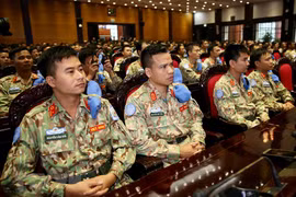 越南二号二级野战医院赴联合国驻南苏丹特派团执行任务（组图）