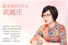 图表新闻：武越庄被任命为越通社社长