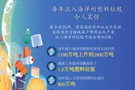 图表新闻：每年流入海洋的塑料垃圾令人震惊