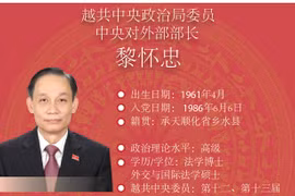 图表新闻：黎怀忠同志被任命为越共中央对外部部长