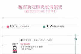 图表新闻：越南新增3例新冠肺炎确诊病例 均与岘港市有关