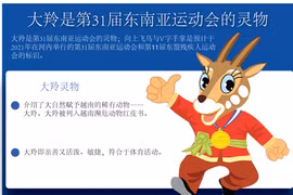 图表新闻：大羚是第31届东南亚运动会的灵物