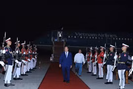 组图：越南政府总理阮春福开始对缅甸联邦共和国进行正式访问