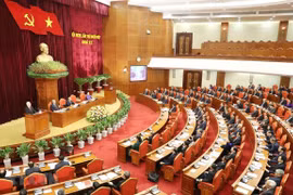 越共第十二届中央委员会第十一次全体会议开幕
