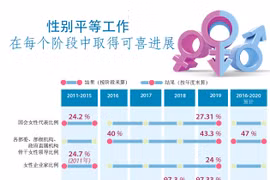 图表新闻：越南在执行性别平等工作中取得可喜成就