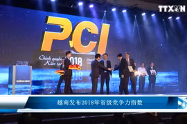 越南发布2018年省级竞争力指数