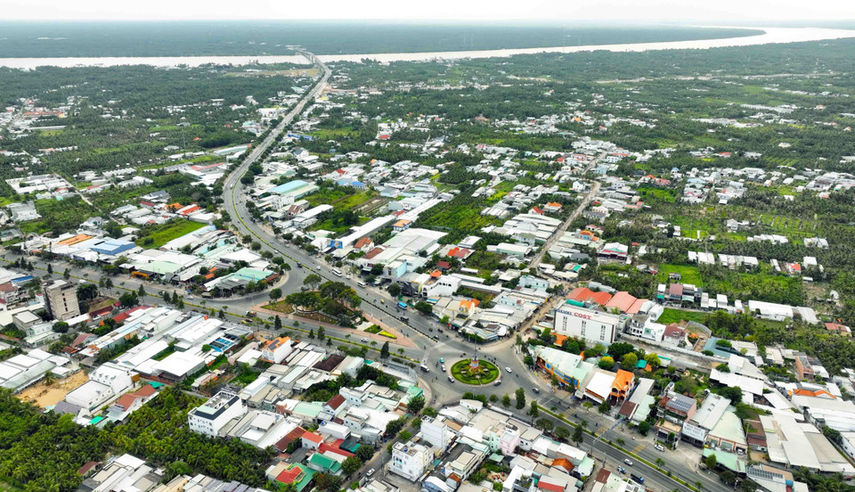 60号国道檳椥市路段。图自 越通社