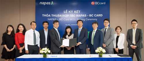 Napas 与韩国卡公司签署战略合伙协议 ảnh 1