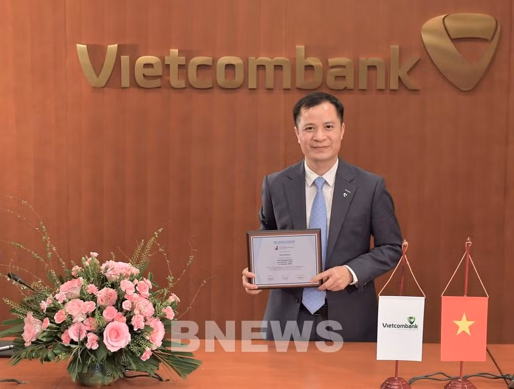 Vietcombank荣获《亚洲银行家》越南最具实力银行奖 ảnh 1