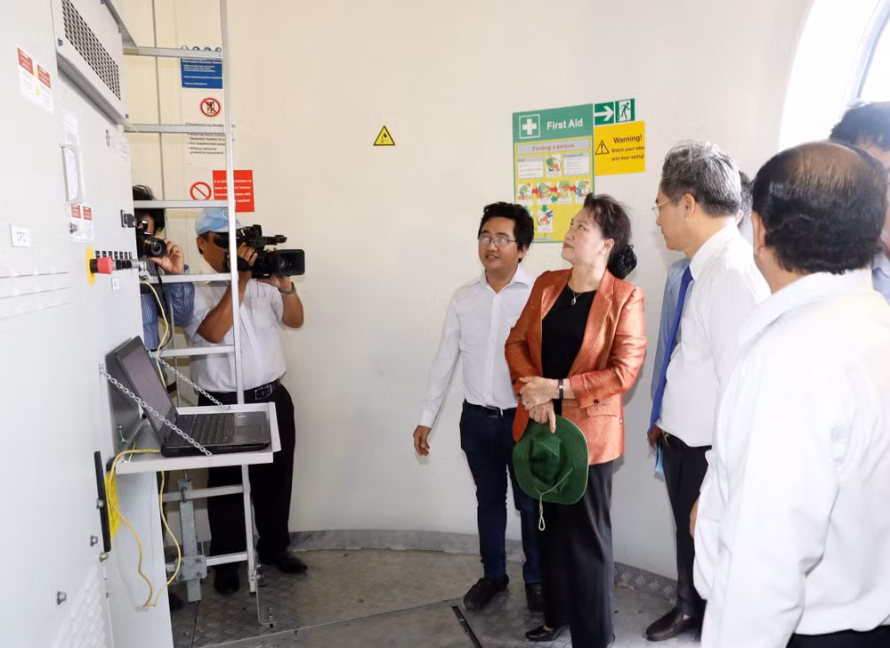 越南国会主席阮氏金银赴薄辽省调研 ảnh 3