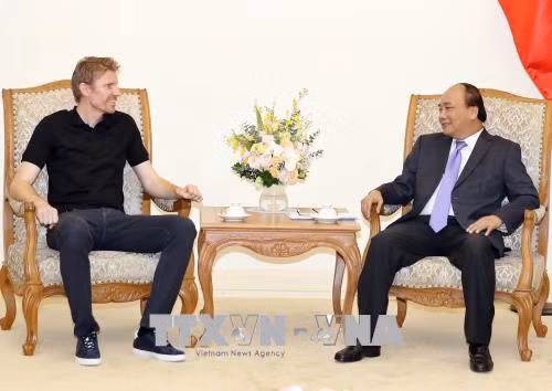 政府总理阮春福会见新西兰Zuru集团总裁马修·莫布雷 ảnh 1