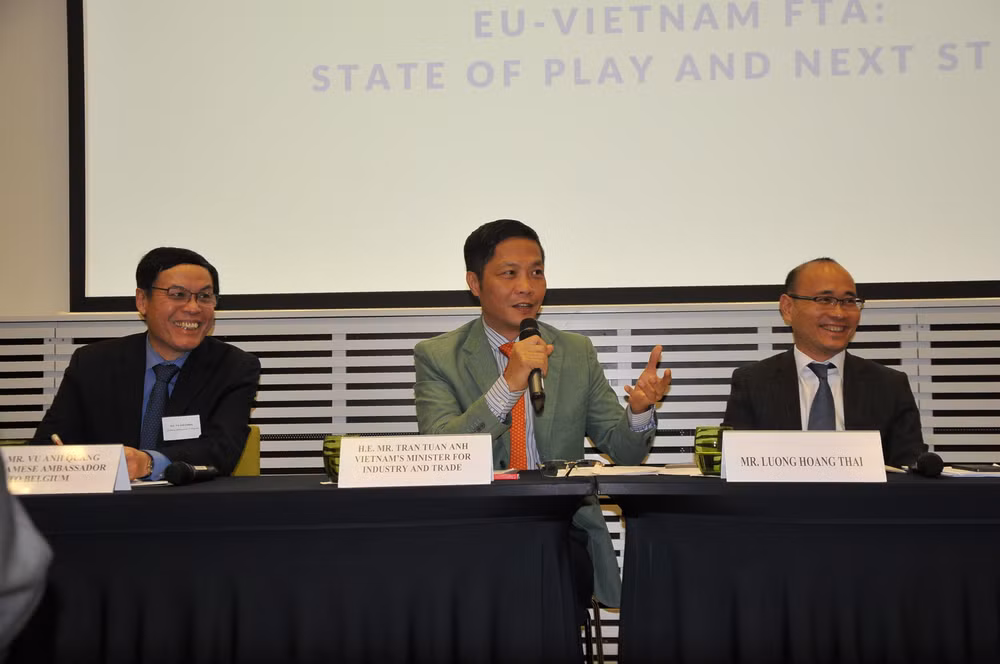 越南与欧盟结束越欧自贸协定法律审查程序 ảnh 2