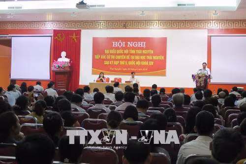 国会代表展开接待选民活动 倾听选民的意见 ảnh 1 国会代表展开接待选民活动 倾听选民的意见 ảnh 1