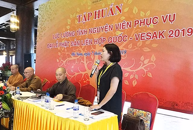 联合国卫塞节志愿者总人数可达7000多人 ảnh 1
