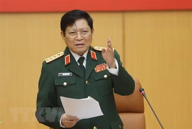 越南高级军事代表团赴新加坡出席第18届香格里拉对话 ảnh 1 越南高级军事代表团赴新加坡出席第18届香格里拉对话 ảnh 1