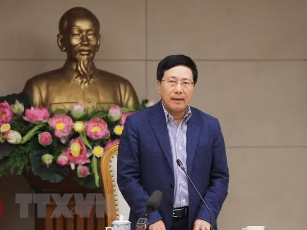 越南政府副总理兼外长范平明将对日本进行访问 ảnh 1