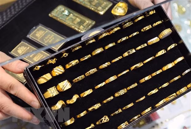 4月7日上午越南国内黄金价格涨跌互现 ảnh 1