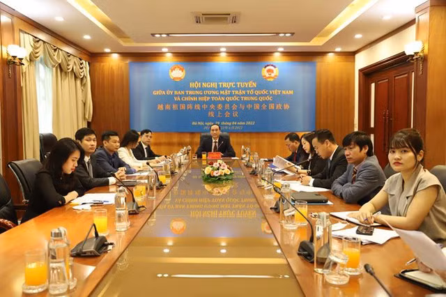 越南祖国阵线中央委员会与中国全国政协加强合作 ảnh 1