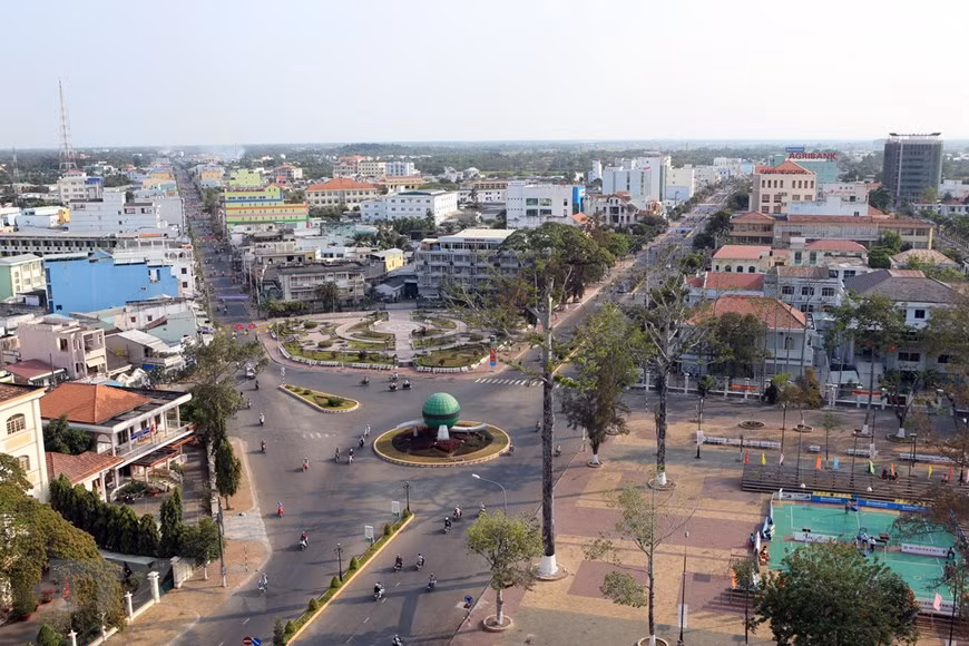 朔庄市吸引投资资金 发展城市基础设施 ảnh 1