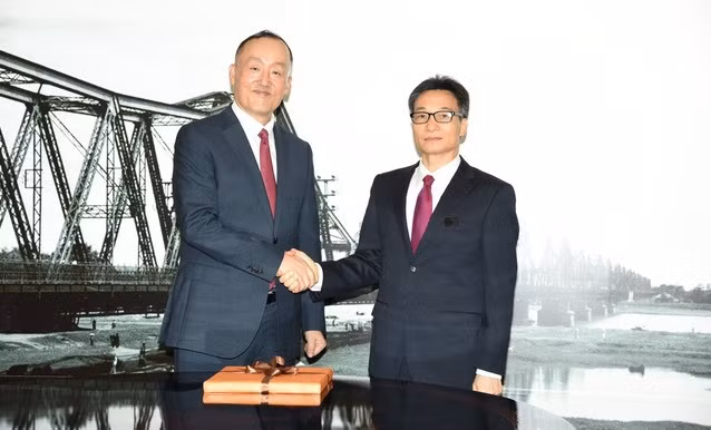 越南政府副总理武德儋会见世卫组织驻越代表 ảnh 1 越南政府副总理武德儋会见世卫组织驻越代表 ảnh 1