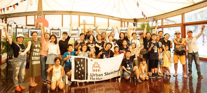 亚洲素描之旅即将抵达河内 ảnh 2