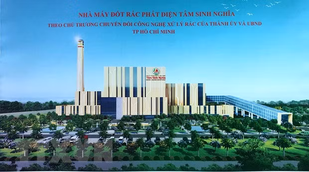 心生义垃圾焚烧发电厂在胡志明市正式开工 ảnh 2 心生义垃圾焚烧发电厂在胡志明市正式开工 ảnh 2
