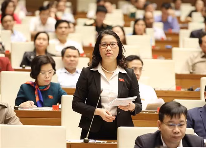 越南第十四届国会第六次会议:质询活动进入最后一天 ảnh 1 越南第十四届国会第六次会议:质询活动进入最后一天 ảnh 1
