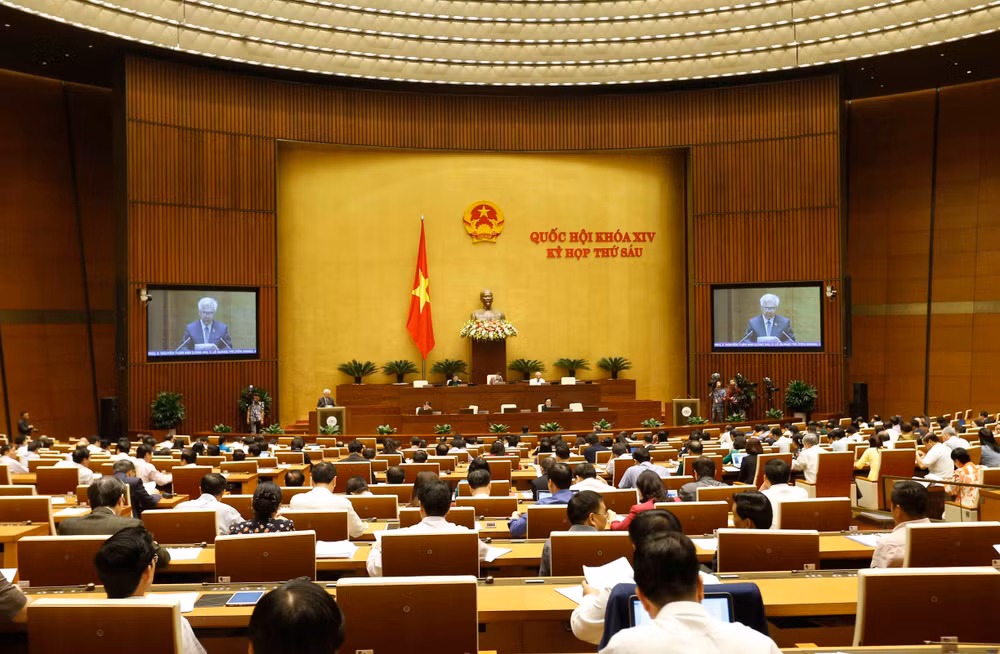 越南第十四届国会第六次会议公报(第十五号) ảnh 1 越南第十四届国会第六次会议公报(第十五号) ảnh 1