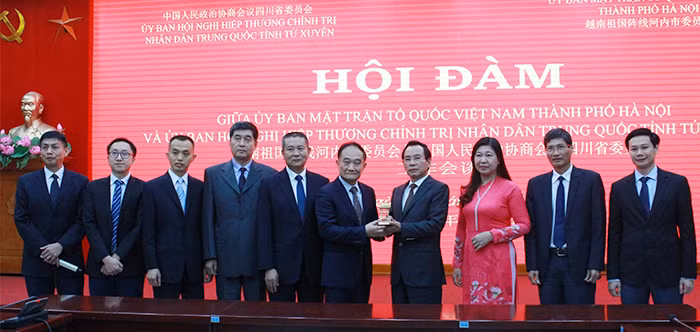 河内市主张扩大同中国各省市的关系 ảnh 1 河内市主张扩大同中国各省市的关系 ảnh 1