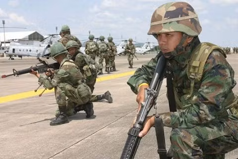 泰国军事演习发生事故 致1亡 7伤 ảnh 1