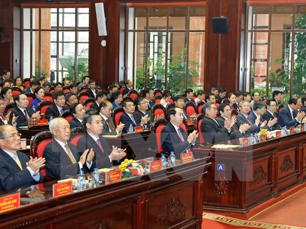 国家主席陈大光出席中央直属机关党委成立10周年纪念大会 ảnh 1 国家主席陈大光出席中央直属机关党委成立10周年纪念大会 ảnh 1